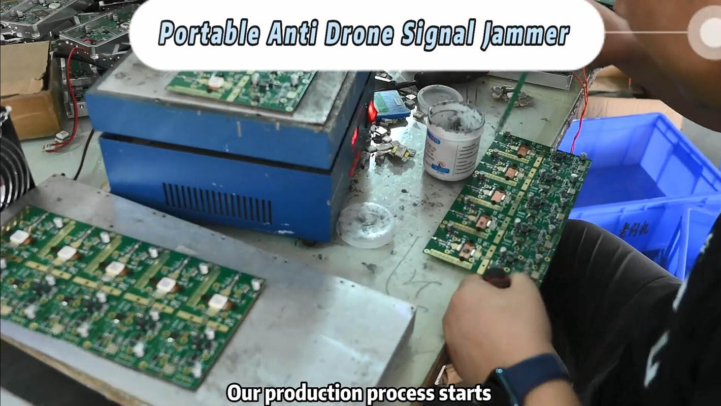 Portable Anti Drone Signal Jammer