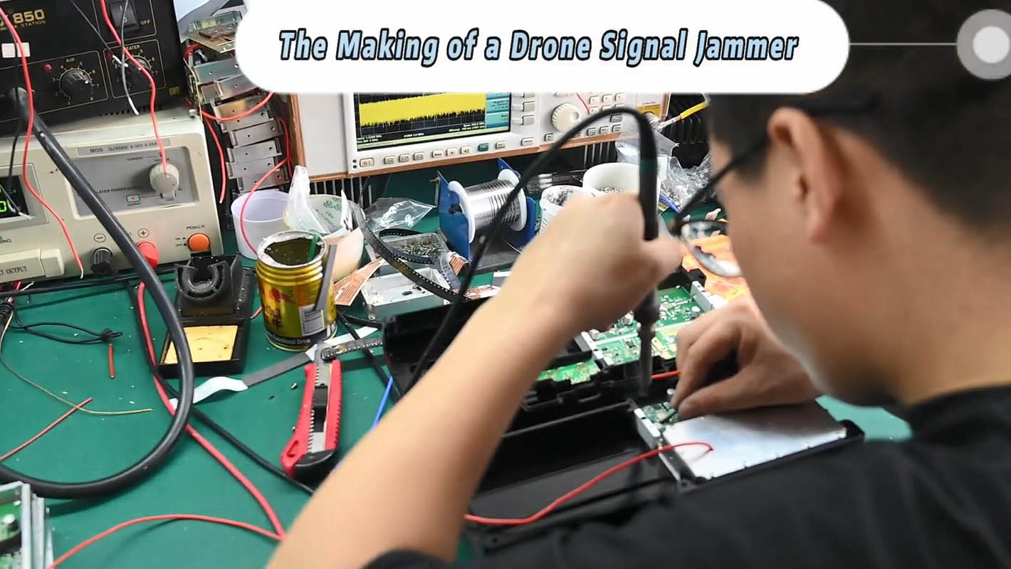 The Making of a Drone Signal Jammer